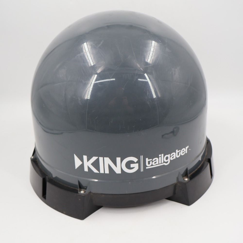 KING Tailgater DISH Portable Satellite Antenna VQ4500-B2 Grey RV Tailgating OS